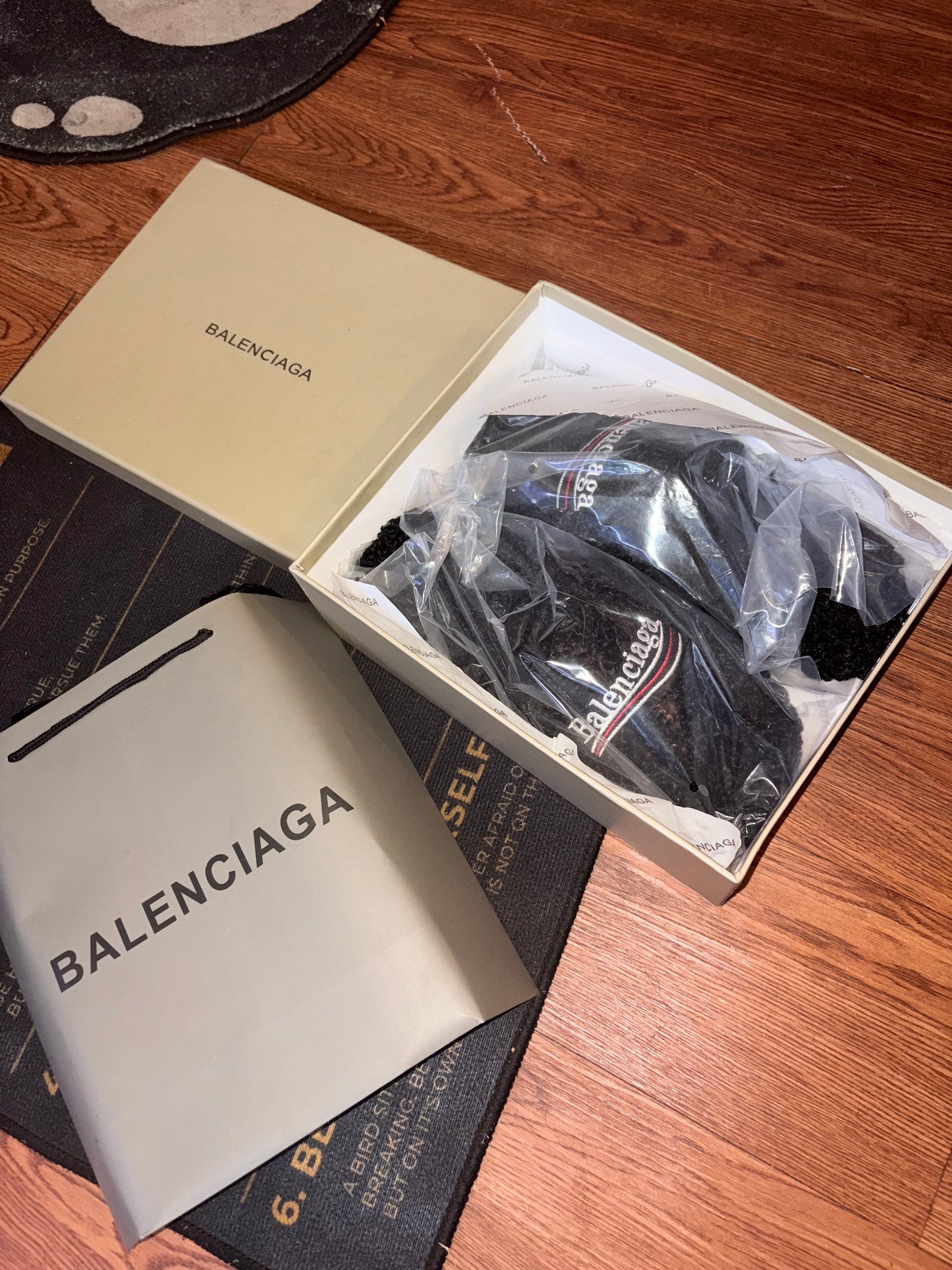 Balenciaga Furry open mule